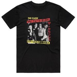 The Clash London Call Japan Punk Rock Graphic Unisex T-Shirt